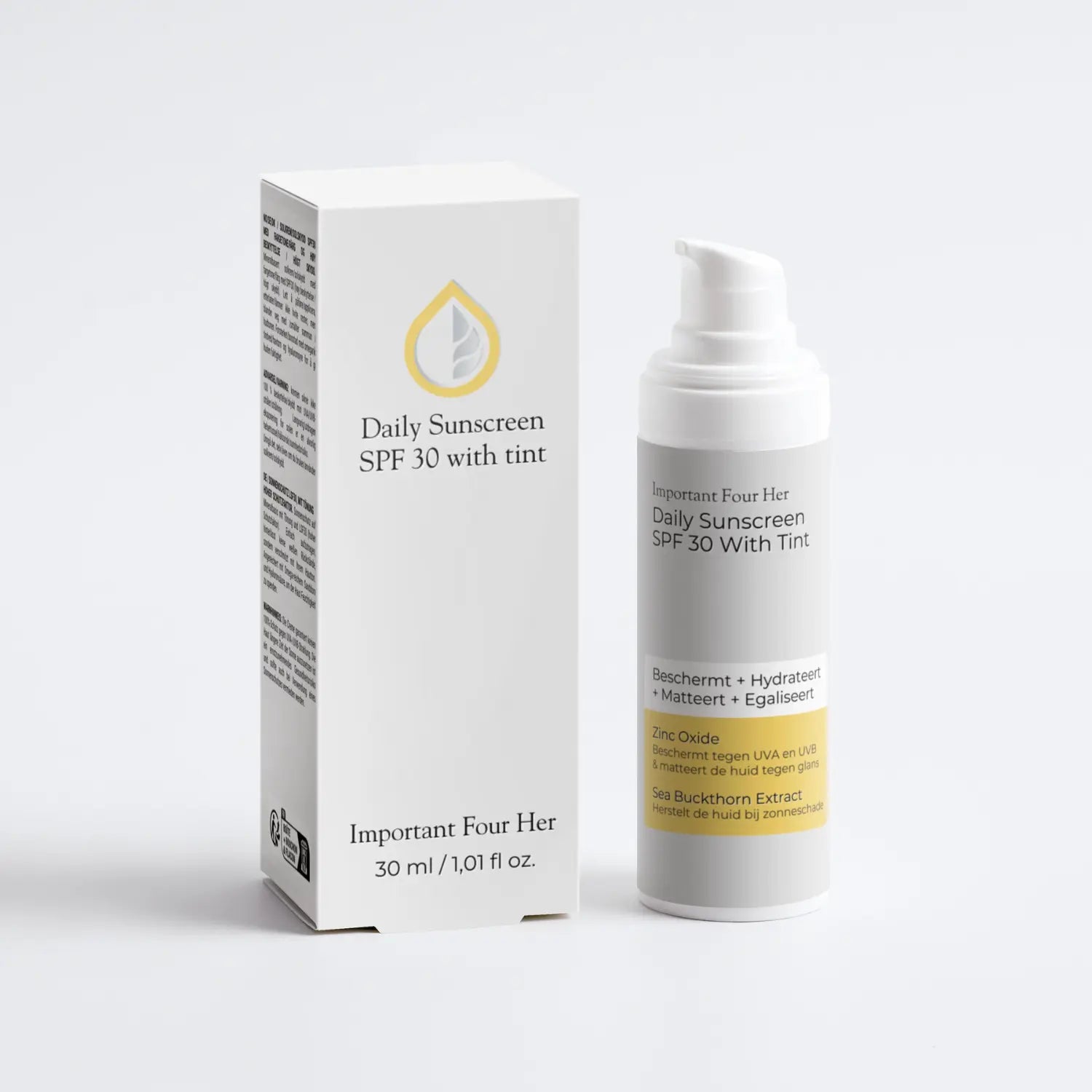 Daily Sunscreen SPF 30, with tint